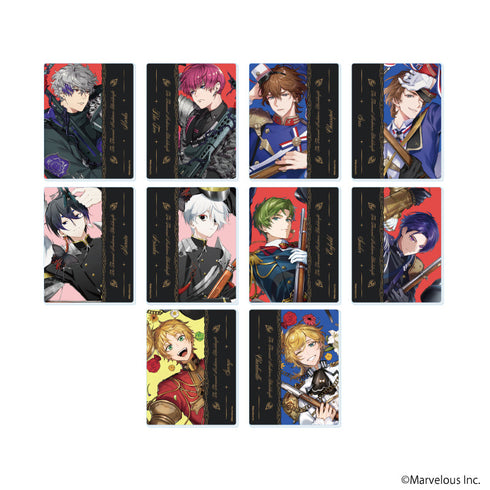 『千銃士:Rhodoknight』アクリルカード01/CDジャケットver. BOX(全10種)(公式イラスト)